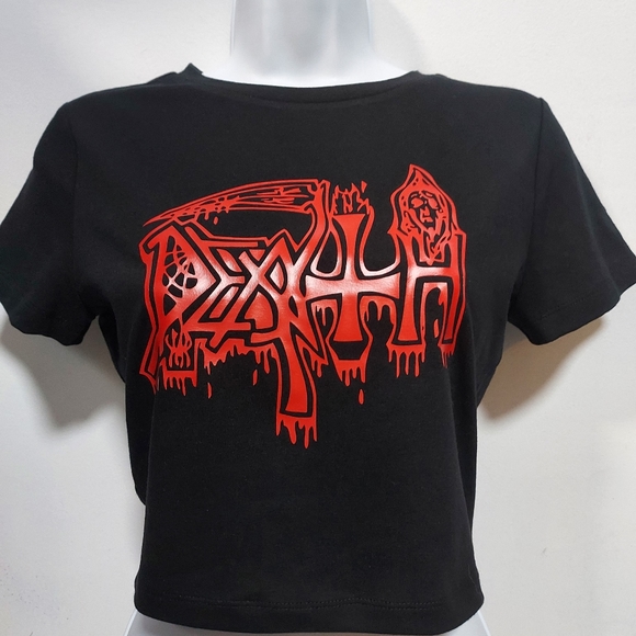 Death baby tee death band shirt death metal shirt - Picture 2 of 2